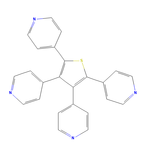 2,3,4,5-TETRA-(4-PYRIDYL) THIOPHENE (CAS: 64048-12-0) - Related Chemical Product