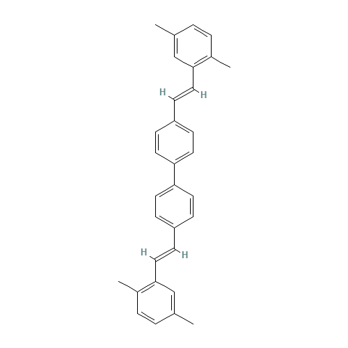 4,4'-BIS(2,5-DIMETHYLSTYRYL)BIPHENYL (CAS: 72814-85-8) - Related Chemical Product
