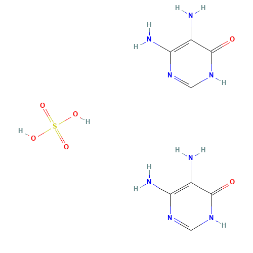 4,5-DIAMINO-6-HYDROXYPYRIMIDINE HEMISULFATE (CAS: 102783-18-6) - Related Chemical Product