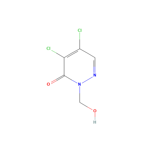 4,5-DICHLORO-2-(HYDROXYMETHYL)-2,3-DIHYDROPYRIDAZIN-3-ONE (CAS: 51355-97-6) - Related Chemical Product