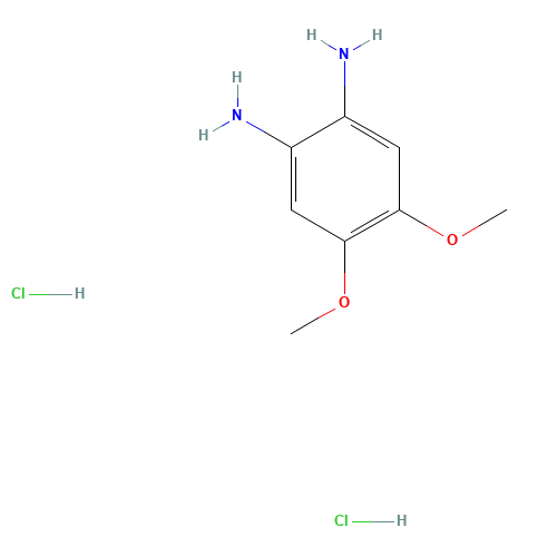 4,5-DIMETHOXY-1,2-PHENYLENEDIAMINE DIHYDROCHLORIDE (CAS: 131076-14-7) - Related Chemical Product