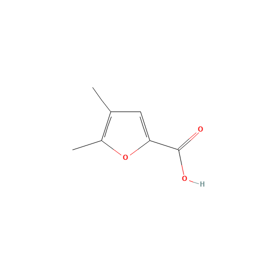 4,5-DIMETHYL-2-FUROIC ACID (CAS: 89639-83-8) - Chemical Structure and Molecular Formula 