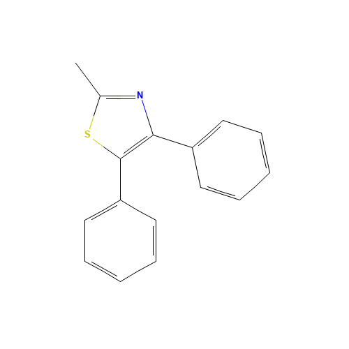 4,5-DIPHENYL-2-METHYLTHIAZOLE (CAS: 3755-83-7) - Related Chemical Product