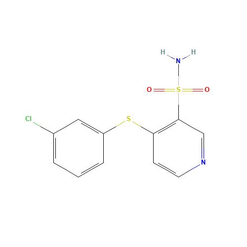 4-((3-Chlorophenyl)thio)-3-pyridinesulfonamide (CAS: 58154-76-0) - Related Chemical Product