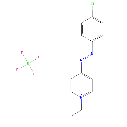 4-((p-Chlorophenyl)azo)-1-ethyl-pyridiniumtetrafluoroborate (CAS: 16600-20-7) - Related Chemical Product