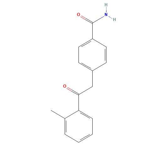 4-[2-(2-METHYLPHENYL)-2-OXOETHYL]BENZAMIDE (CAS: 465514-82-3) - Related Chemical Product