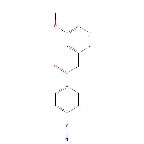 4'-CYANO-2-(3-METHOXYPHENYL)ACETOPHENONE (CAS: 465514-67-4) - Related Chemical Product