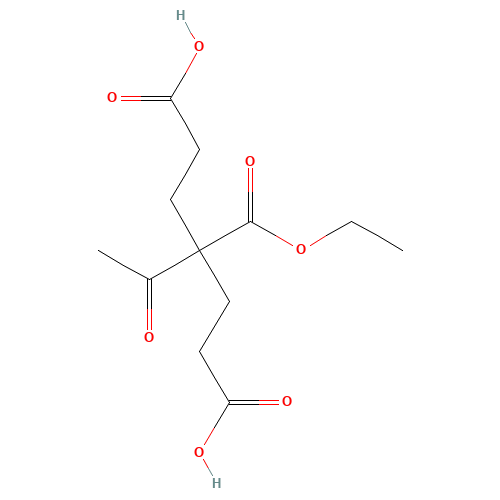 4-ACETYL-4-(ETHOXYCARBONYL)HEPTANEDIOIC ACID (CAS: 72653-14-6) - Related Chemical Product