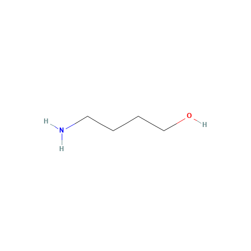 4-Amino-1-butanol (CAS: 13325-10-5) - Chemical Structure and Molecular Formula 