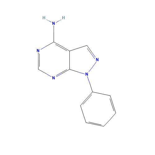 4-AMINO-1-PHENYLPYRAZOLO[3,4-D]PYRIMIDINE (CAS: 5334-30-5) - Related Chemical Product