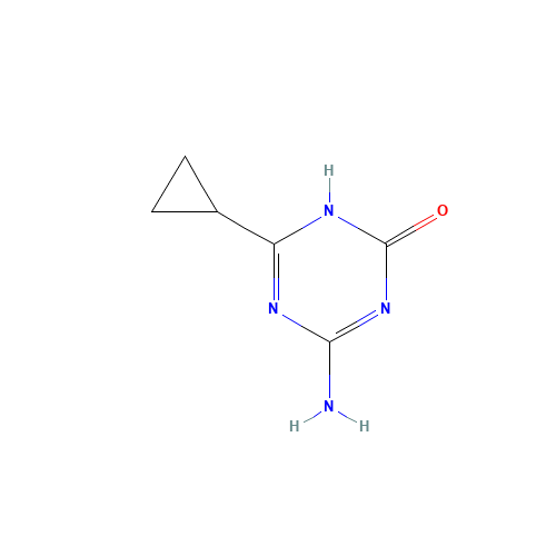 2-AMINO-4-CYCLOPROPYL-6-HYDROXY-1,3,5-TRIAZINE (CAS: 175204-67-8) - Related Chemical Product