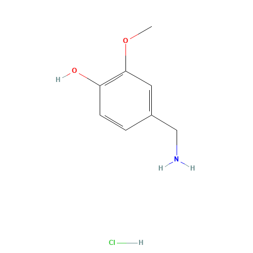 4-Hydroxy-3-methoxybenzylamine hydrochloride (CAS: 7149-10-2) - Related Chemical Product