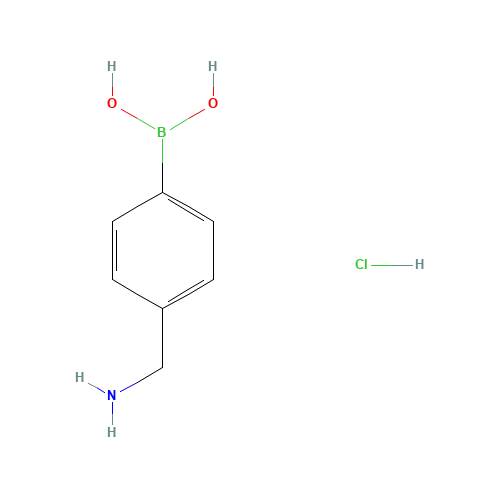 4-AMINOMETHYLPHENYLBORONIC ACID HYDROCHLORIDE (CAS: 75705-21-4) - Related Chemical Product