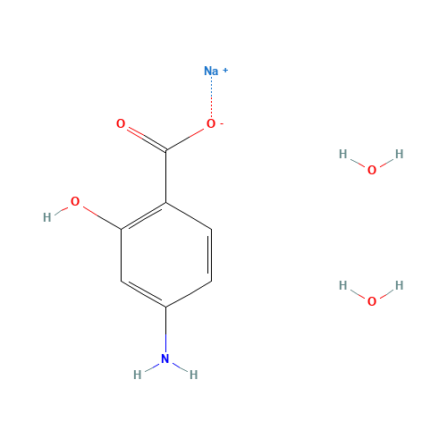 Sodium 4-aminosalicylate dihydrate (CAS: 6018-19-5) - Related Chemical Product