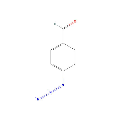 p-azidobenzaldehyde (CAS: 24173-36-2) - Chemical Structure and Molecular Formula 