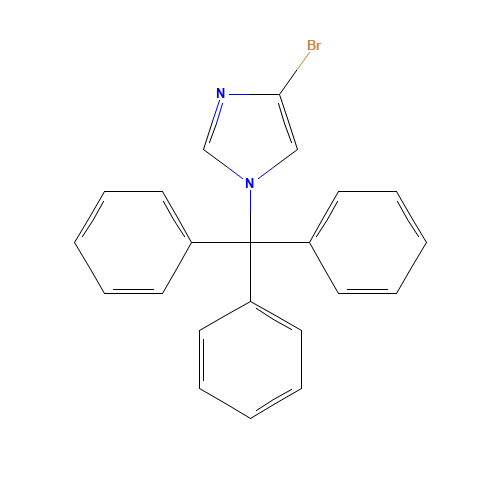4-BROMO-1-TRITYL-1H-IMIDAZOLE (CAS: 87941-55-7) - Related Chemical Product
