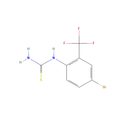 4-BROMO-2-(TRIFLUOROMETHYL)PHENYLTHIOUREA (CAS: 208186-71-4) - Related Chemical Product
