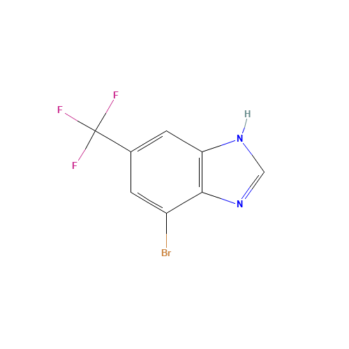 4-BROMO-6-(TRIFLUOROMETHYL)BENZIMIDAZOLE (CAS: 175135-14-5) - Related Chemical Product