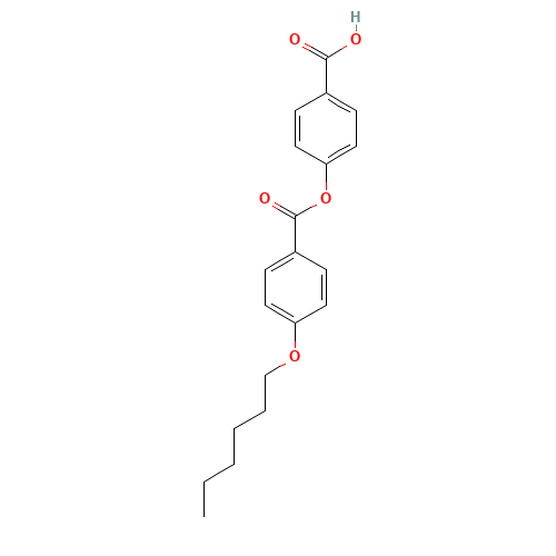 4-(4-HEXYLOXYBENZOYLOXY)BENZOIC ACID (CAS: 52899-68-0) - Related Chemical Product