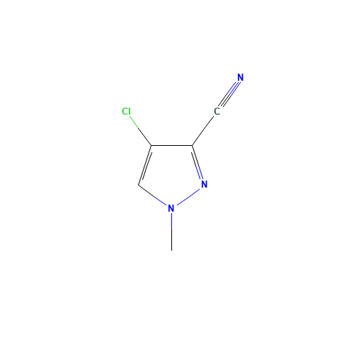 4-CHLORO-1-METHYL-1H-PYRAZOLE-3-CARBONITRILE (CAS: 175204-86-1) - Related Chemical Product