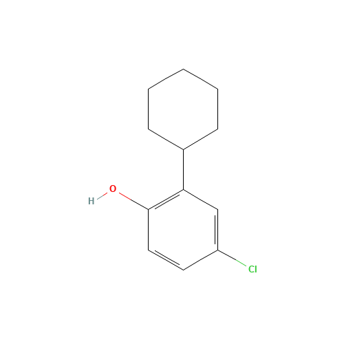4-CHLORO-2-CYCLOHEXYLPHENOL (CAS: 13081-17-9) - Related Chemical Product