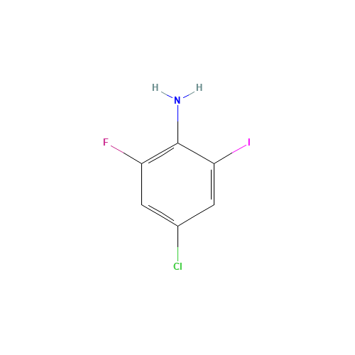 4-CHLORO-2-FLUORO-6-IODOANILINE (CAS: 216393-67-8) - Related Chemical Product