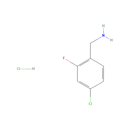 4-CHLORO-2-FLUOROBENZYLAMINE HYDROCHLORIDE (CAS: 202982-63-6) - Related Chemical Product