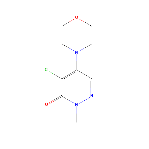 4-CHLORO-2-METHYL-5-MORPHOLINOPYRIDAZIN-3(2H)-ONE (CAS: 1080-85-9) - Related Chemical Product
