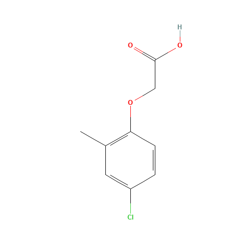 2-Methyl-4-chlorophenoxyacetic acid (CAS: 94-74-6) - Related Chemical Product