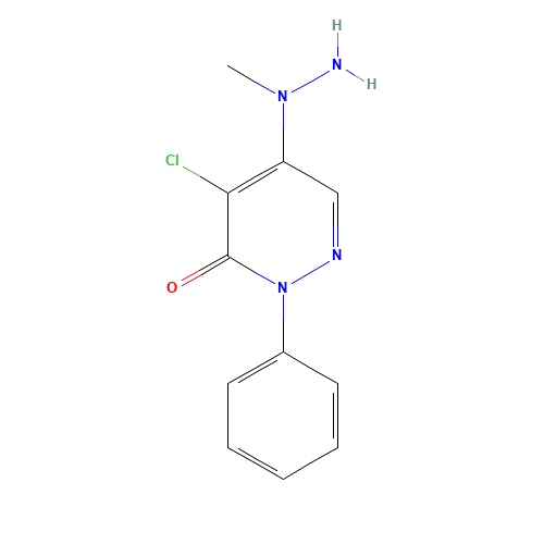 4-CHLORO-5-(1-METHYLHYDRAZINO)-2-PHENYL-2,3-DIHYDROPYRIDAZIN-3-ONE (CAS: 41932-99-4) - Related Chemical Product