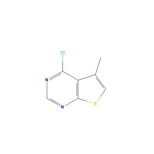 4-CHLORO-5-METHYLTHIENO[2,3-D]PYRIMIDINE (CAS: 43088-67-1) - Related Chemical Product