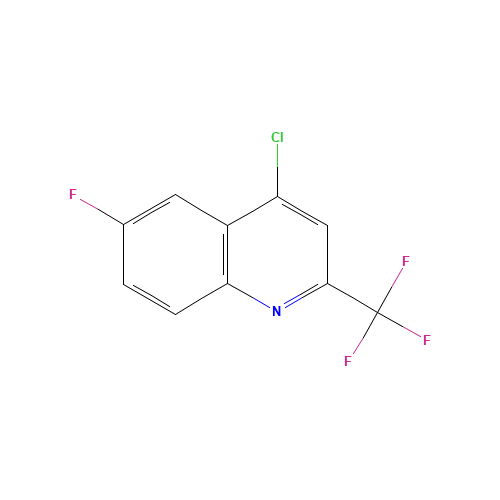 4-CHLORO-6-FLUORO-2-(TRIFLUOROMETHYL)QUINOLINE (CAS: 59611-55-1) - Related Chemical Product