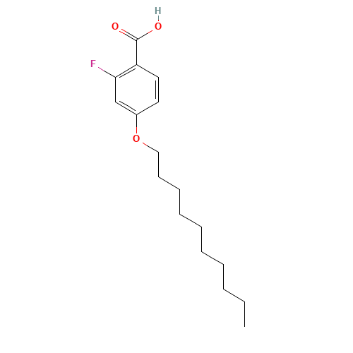 4-N-DECYLOXY-2-FLUOROBENZOIC ACID (CAS: 106316-02-3) - Related Chemical Product