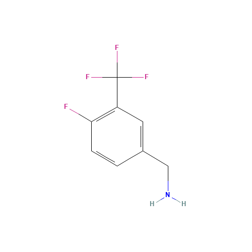 4-FLUORO-3-(TRIFLUOROMETHYL)BENZYLAMINE (CAS: 67515-74-6) - Related Chemical Product