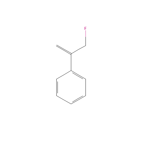 4-Fluoro-Alpha-Methylstyrene (CAS: 14584-33-9) - Chemical Structure and Molecular Formula 
