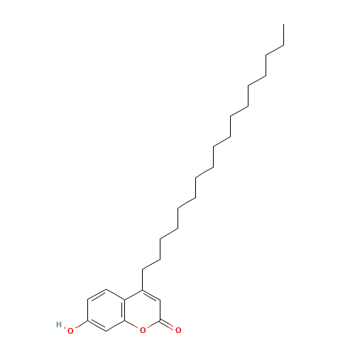 4-HEPTADECYLUMBELLIFERONE (CAS: 26038-83-5) - Related Chemical Product