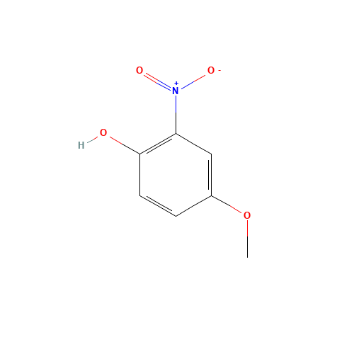 4-Methoxy-2-nitrophenol (CAS: 1568-70-3) - Related Chemical Product