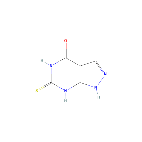 4-HYDROXY-6-MERCAPTOPYRAZOLO[3,4-D]PYRIMIDINE (CAS: 24521-76-4) - Related Chemical Product