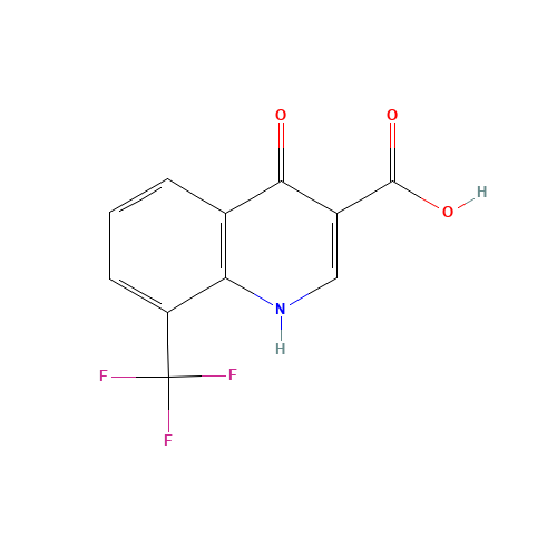 4-HYDROXY-8-(TRIFLUOROMETHYL)QUINOLINE-3-CARBOXYLIC ACID (CAS: 23779-95-5) - Related Chemical Product