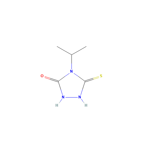 4-ISOPROPYL-5-MERCAPTO-4H-1,2,4-TRIAZOL-3-OL (CAS: 53065-47-7) - Related Chemical Product