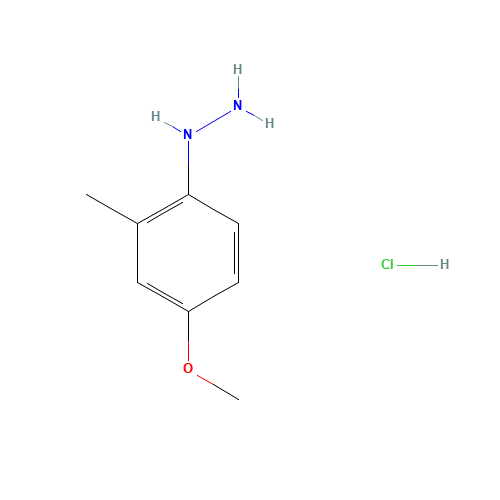 4-METHOXY-2-METHYLPHENYLHYDRAZINE HYDROCHLORIDE (CAS: 93048-16-9) - Related Chemical Product