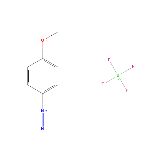 4-METHOXYBENZENEDIAZONIUM TETRAFLUOROBORATE (CAS: 459-64-3) - Related Chemical Product