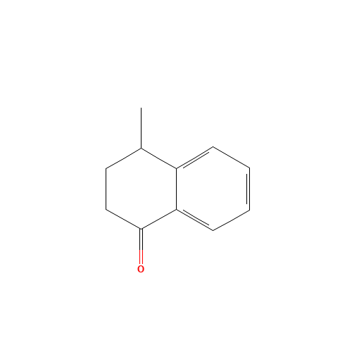 4-Methyl-1-tetralone (CAS: 19832-98-5) - Chemical Structure and Molecular Formula 