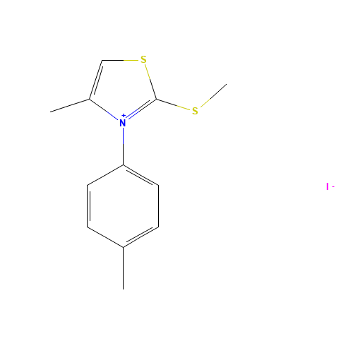 4-Methyl-2-(methylthio)-3-p-tolyl-thiazoliumiodide (CAS: 33167-55-4) - Related Chemical Product
