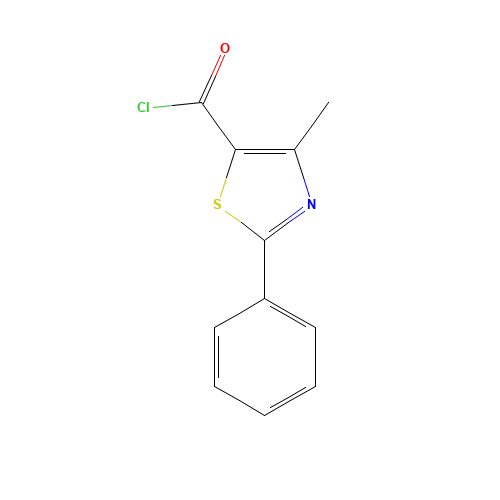 4-METHYL-2-PHENYL-1,3-THIAZOLE-5-CARBONYL CHLORIDE (CAS: 54001-18-2) - Related Chemical Product
