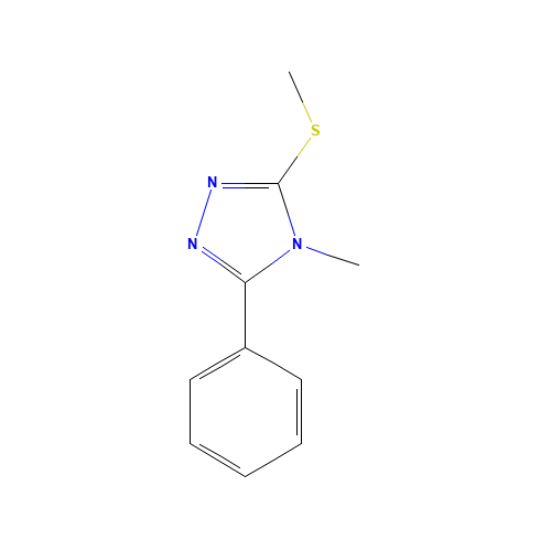 4-METHYL-3-(METHYLTHIO)-5-PHENYL-4H-1,2,4-TRIAZOLE (CAS: 25812-76-4) - Related Chemical Product