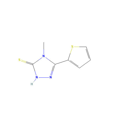 4-METHYL-5-(2-THIENYL)-4H-1,2,4-TRIAZOLE-3-THIOL (CAS: 68744-66-1) - Related Chemical Product