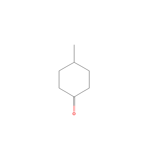 4-Methylcyclohexanone (CAS: 589-92-4) - Chemical Structure and Molecular Formula 
