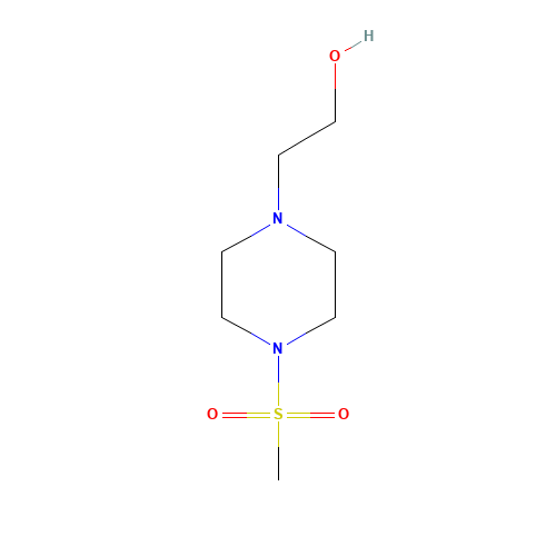 1-(2-HYDROXYETHYL)-4-METHANESULFONYLPIPERAZINE (CAS: 72388-13-7) - Related Chemical Product