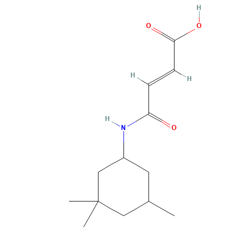 4-OXO-4-[(3,3,5-TRIMETHYLCYCLOHEXYL)AMINO]BUT-2-ENOIC ACID (CAS: 51992-11-1) - Related Chemical Product